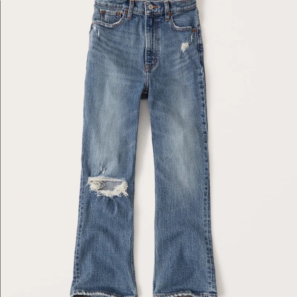 Women’s Ultra High Riae Kick Flare Jeans